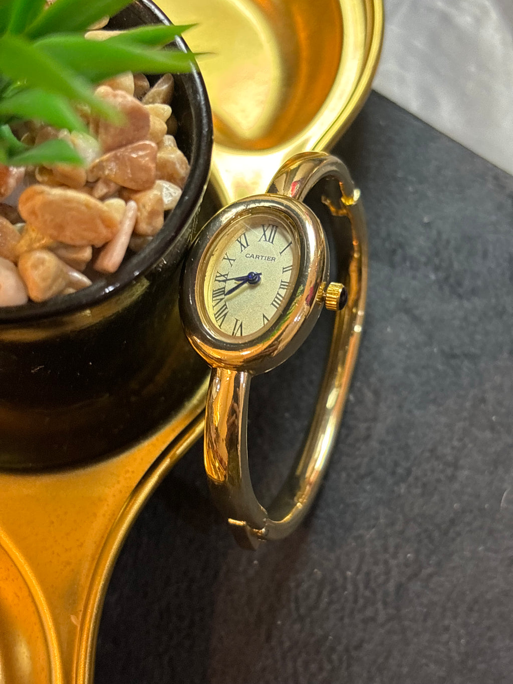 High quality stainless steel  bangle watch